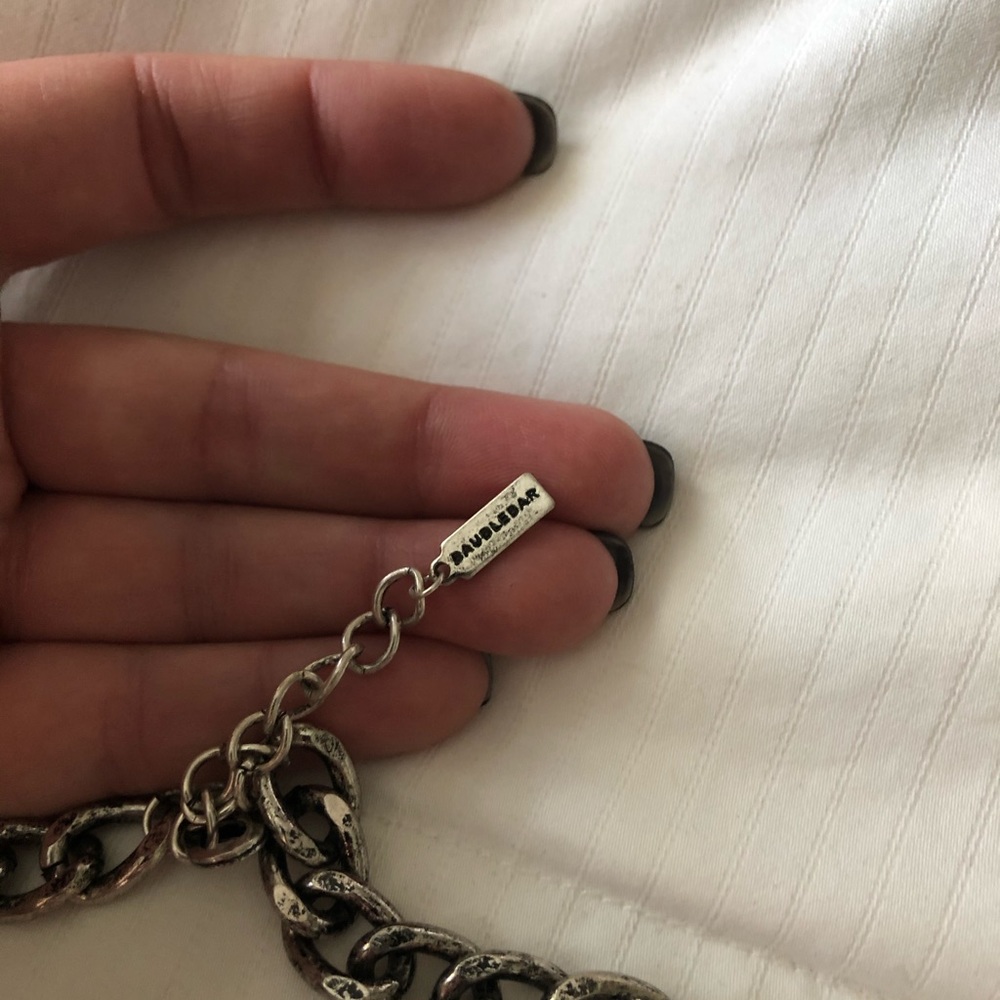 Bauble Bar Chunky Multi-Stone Statement Necklace - image 4